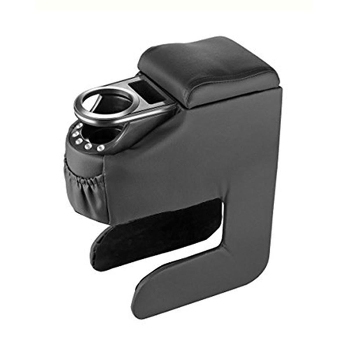 Car Arm Rest Console Hook Design Universal Fitting Black  Colour Box Pack Alto  (China)