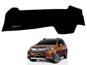 Dashboard Mat Velvet Type Carpet Honda Brv 2018 Black Black Border Poly Bag Pack  (China) Premium Quality