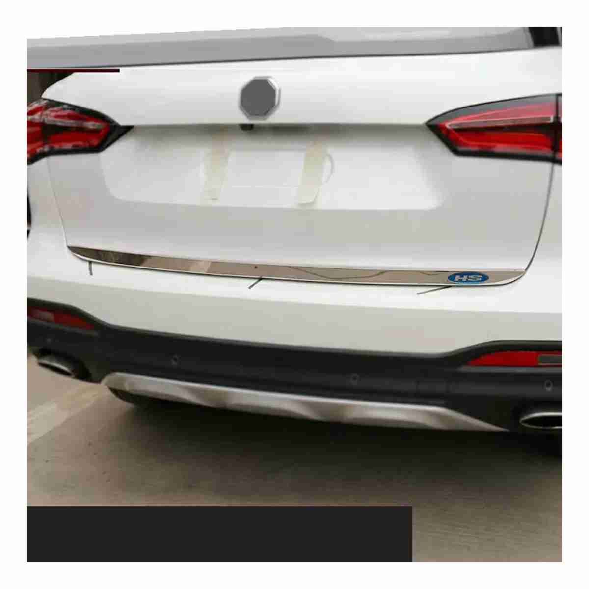Chrome Rear Trunk Lower Molding / Garnish Steel Tape Type Fitting Mg Hs 2021 Full Chrome 01 Pc/Set (China)