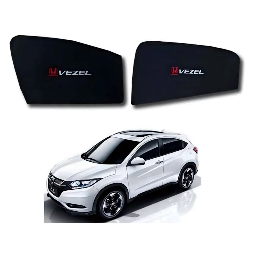 Car Curtain  Side Fix Honda Vezel 2015   Black