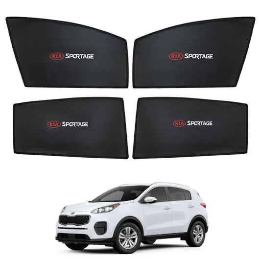 Car Curtain  Side Fix Kia Stonic 2021   Black