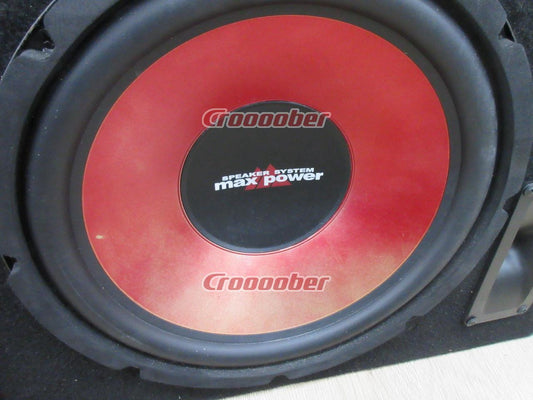 Car Audio Speaker Subwoofer / Woofer Maxx Power 12" Round Shape 1000W 4  Ohm Base Tube / Woofer  Chc Black Colour Box Pack Mr-1260 (China)