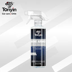 Car Tire & Plastic Bumper Wax Tonyin Tin Can Pack 450Ml Shine Armor Tn138 (China)