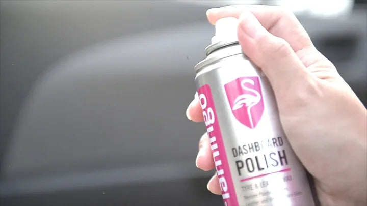 Car Dashboard Polish Flamingo Lemon Tin Can Pack 450Ml F004L (China)