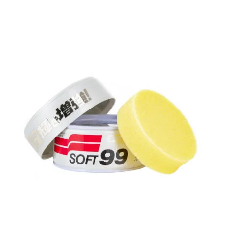 Car Body Polish Soft 99 Soft Wax Tin Can Pack 320G Pearl&Meta (Japan)