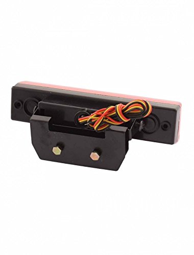 Car Third Brake Lamp Universal Fitting Rear Screen Inner Side Fitting Rectangle Shape Plastic Housing Black Housing Parking + Brake Function 5.40" 26 Led Red Led Standard Quality Blister Pack Fy-1902/Qr-8818B (China)