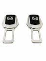 Seat Belt Hook Metal Material Honda Logo 02 Pcs/Pack With Button Box Pack (China)