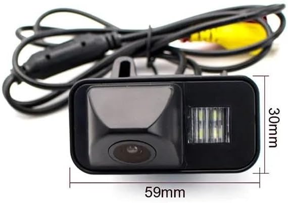 Car Parking Camera Orientech Fish Eye Lens Trunk Fitting Custom Fitting Toyota Corolla 2018 Nv Colour/Hd/Guide Lines M/G/L W/Grip Plastic Housing Black Housing 12V Colour Box Pack (China)
