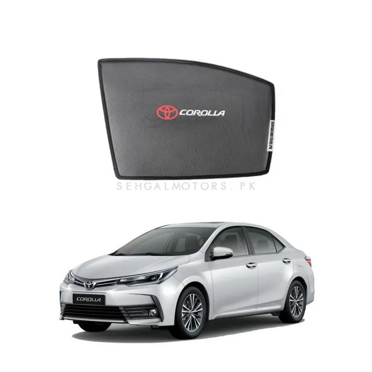 Car Curtain Side Fix Toyota Corolla 2015 Black