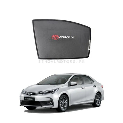 Car Curtain  Side Fix Toyota Corolla 2015   Black