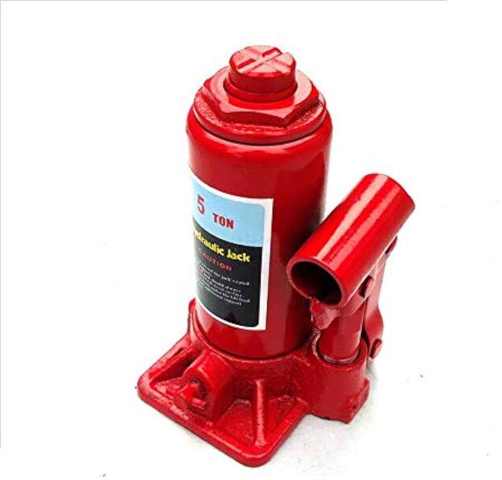 Car Jack Bottle/Hydraulic Type 0.80 Tons Standard Quality Colour Box Pack Red Colour 4Ton (China)