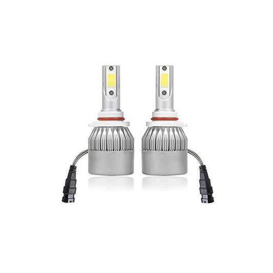 Car Led Head Light Bulbs  Cob 9006 Ultra White Colour Box Pack (China) 400W