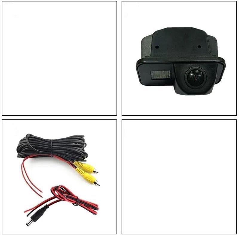 Car Parking Camera Orientech Fish Eye Lens Trunk Fitting Custom Fitting Toyota Corolla 2018 Nv Colour/Hd/Guide Lines M/G/L W/Grip Plastic Housing Black Housing 12V Colour Box Pack (China)