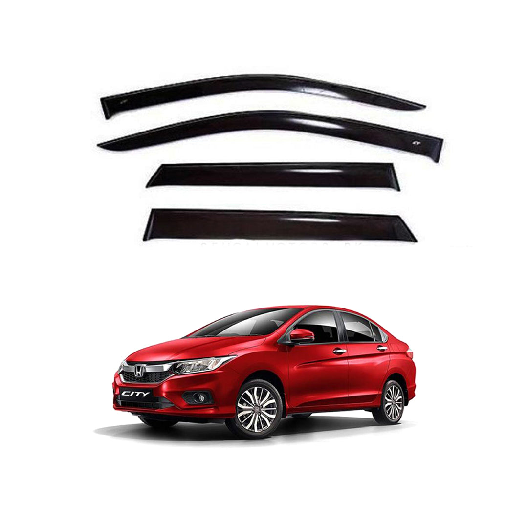 Air Press Txr Injection Type Mugen Design Ss Border Clip Fitting Honda City 2018 Colour Box Pack 04 Pcs/Pack Black (China)