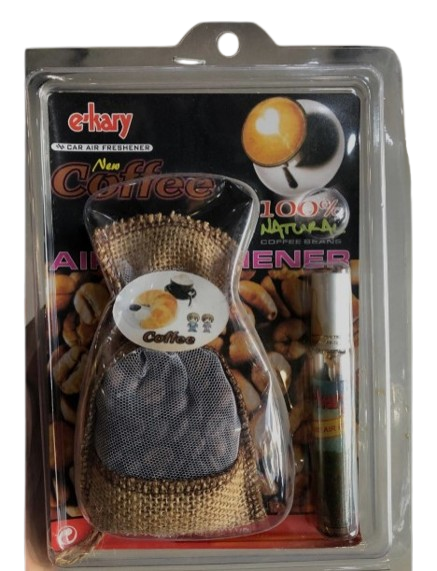 Car Perfume Hanging Bag Coffee Large Size Blister Pack (China)