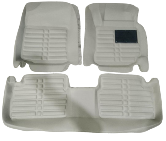 Car Floor Mat 5D Toyota Corolla 2012 Y-Grey Pvc 03 Pcs / Set Standard Quality (China)