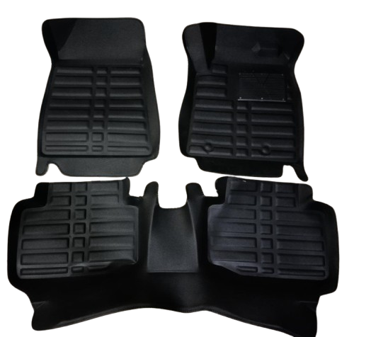Car Floor Mat 5D Hs 2021 Mg Black Pvc 03 Pcs / Set Standard Quality (China)