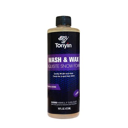 Car Shampoo & Wax Tonyin Plastic Bottle Pack 473Ml Bath And Body Tn04 (China)