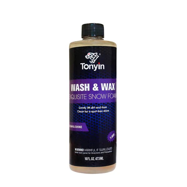 Car Shampoo & Wax Tonyin Plastic Bottle Pack 473Ml Bath And Body Tn04 (China)