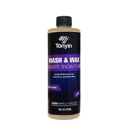 Car Shampoo & Wax Tonyin Plastic Bottle Pack  473Ml Bath And Body Tn04 (China)