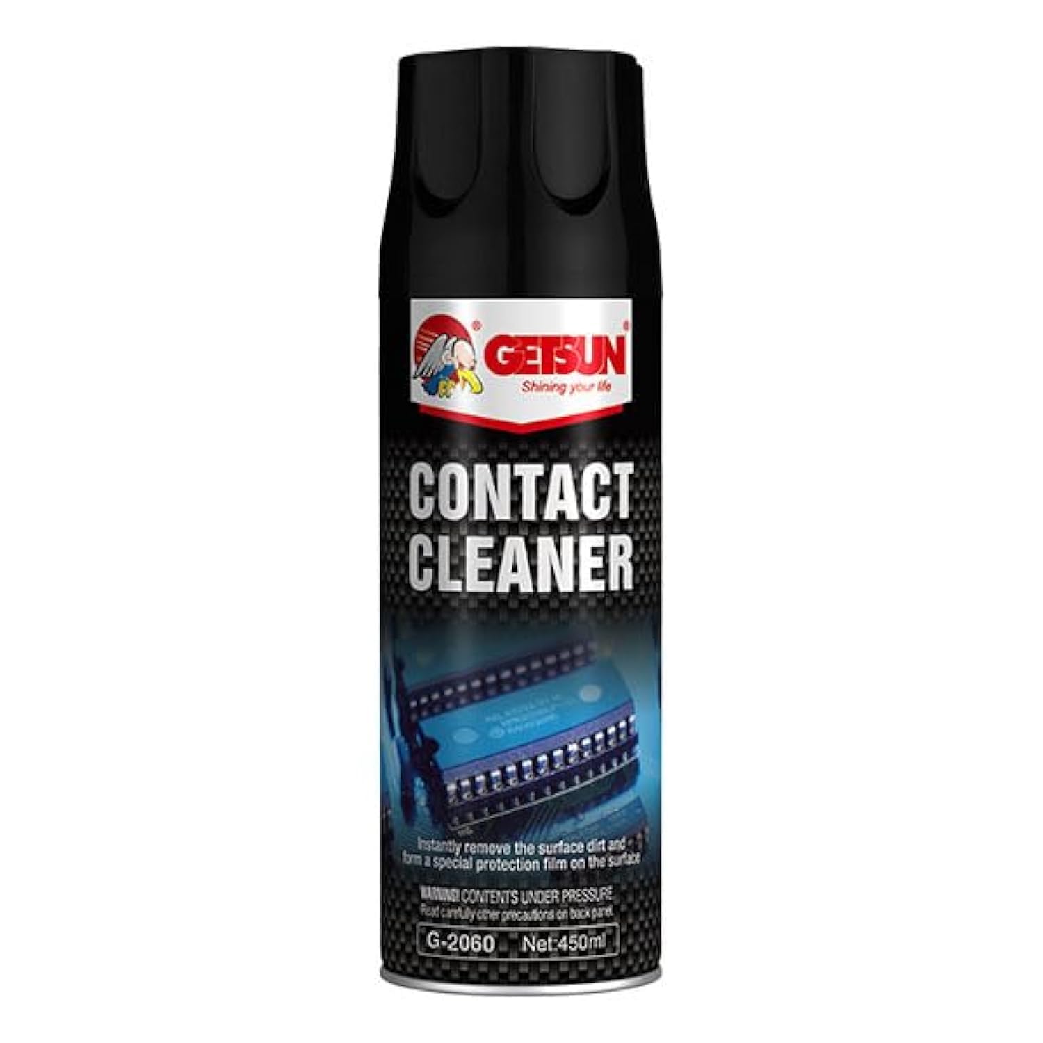 Lubricant For Chain / Hinges / Engine Belts Getsun Tin Can Pack 450Ml Contact Cleaner G-2060 (China)