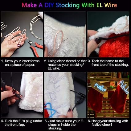 Car Interior Led El Wire Smd Type Strip Type 01 Pc/Set Poly Bag Pack Yellow (China)