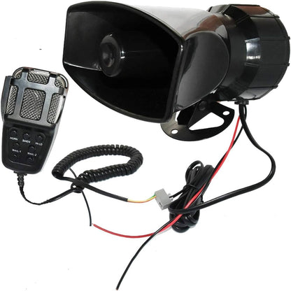 Automotive Electronic Siren (With Amplifier + Speaker + Pa System) 100W 12V (China) Standard Quality Fy2109 Multiple Sounds