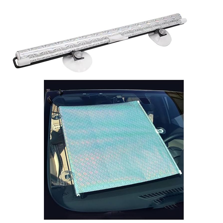 Car Curtain Front Rolling Silver (China)