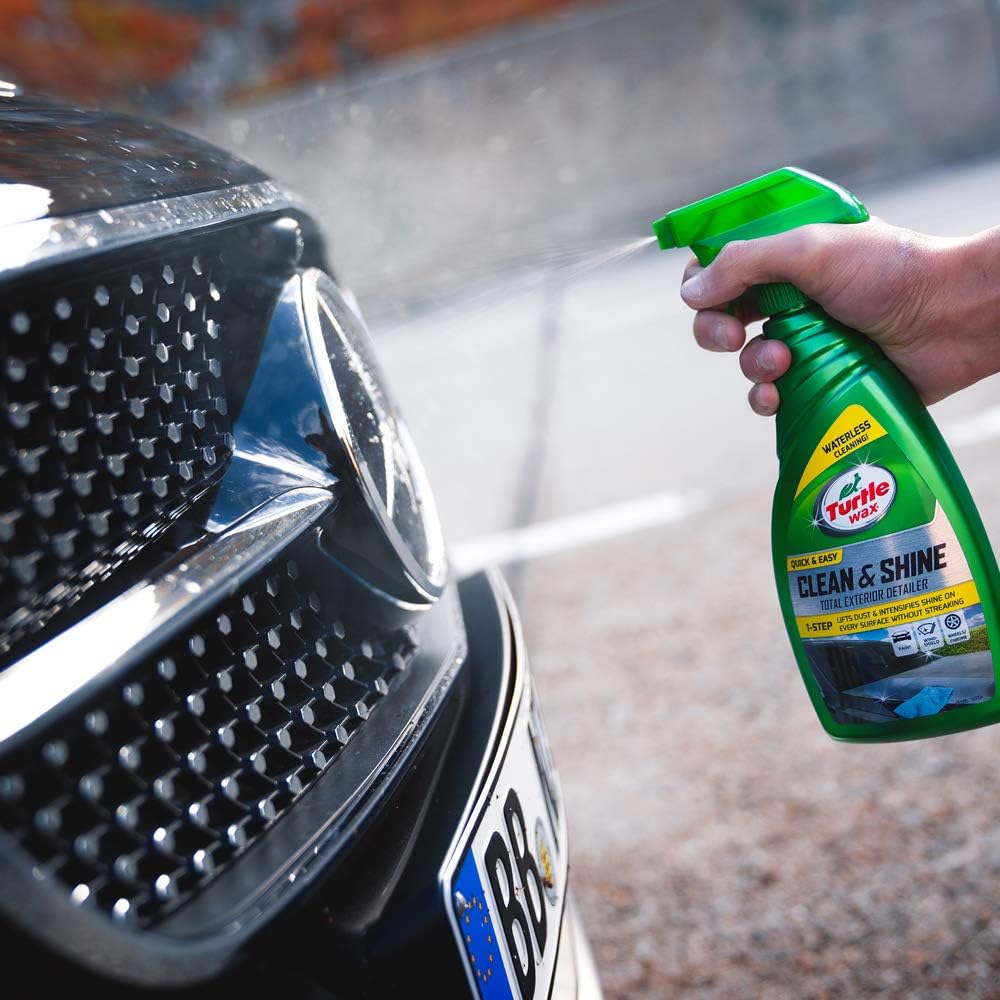 Car Body Polish Turtle Wax Liquid Based Plastic Bottle Pack 709Ml Clean&Shine Total Exterior Detailer 50576 (Usa)