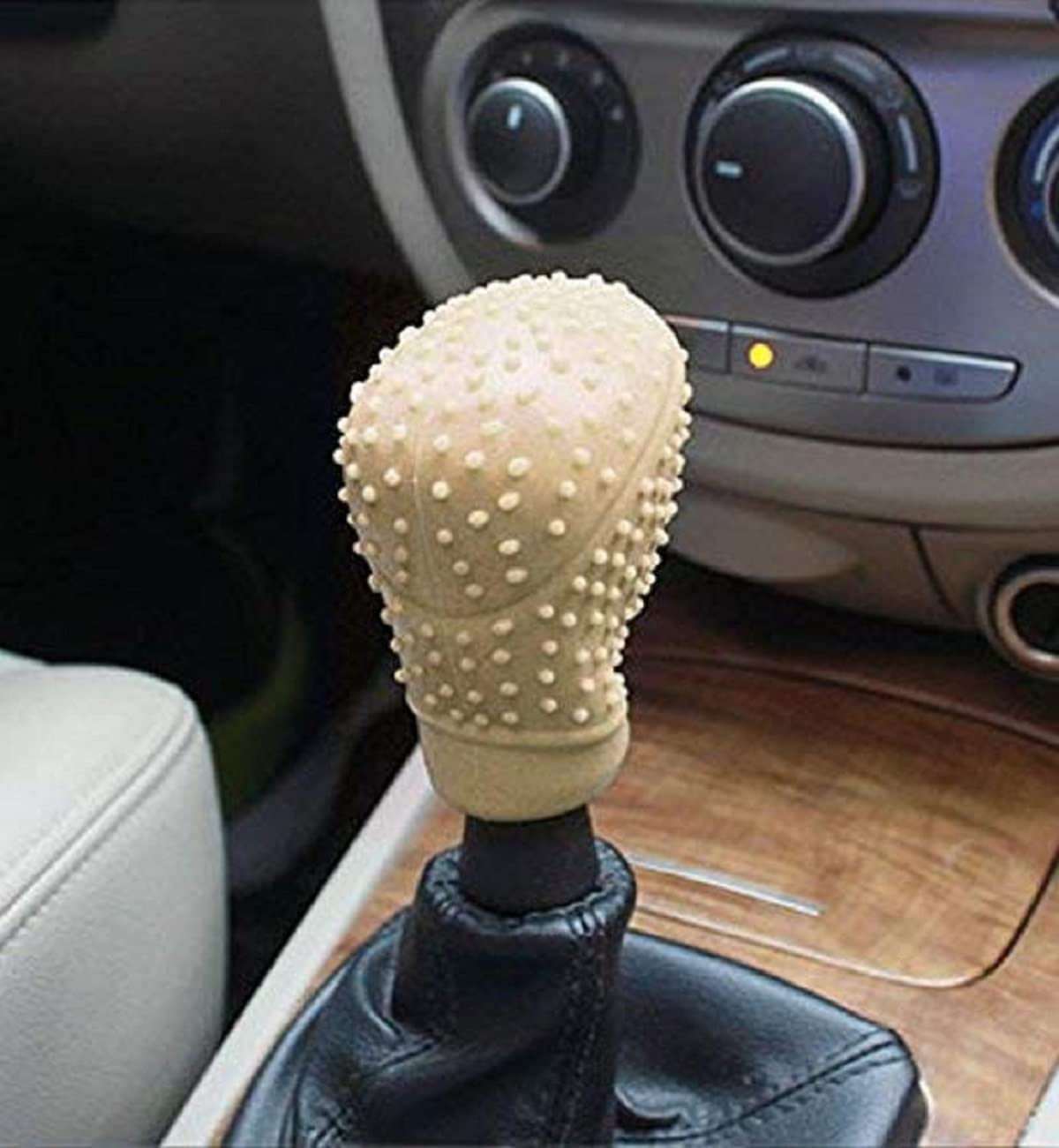 Gear Knob Cover Manual Gear Beige Poly Bag Pack (China)