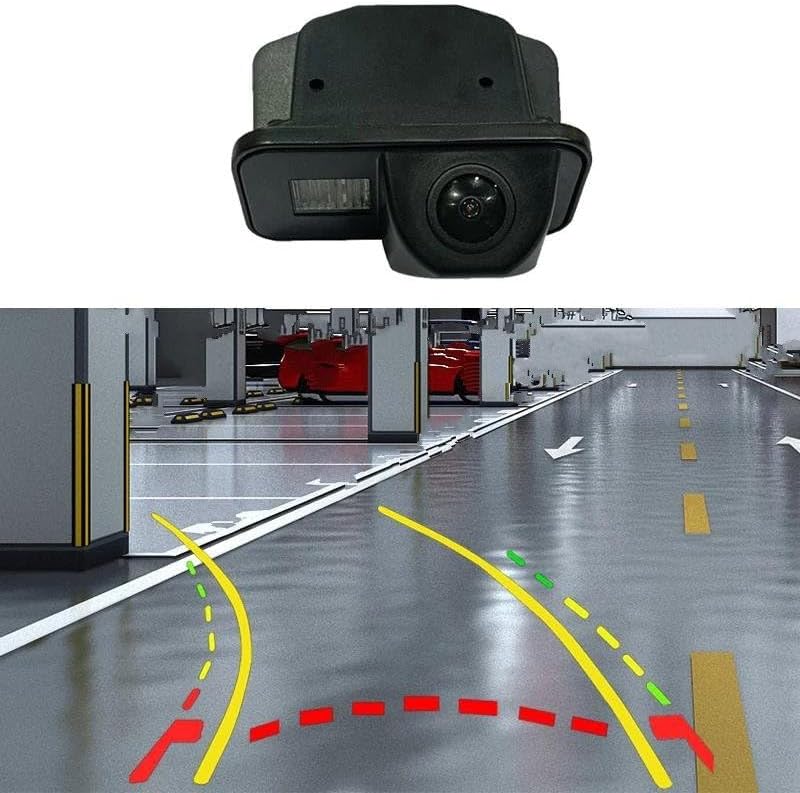 Car Parking Camera Orientech Fish Eye Lens Trunk Fitting Custom Fitting Toyota Corolla 2018 Nv Colour/Hd/Guide Lines M/G/L W/Grip Plastic Housing Black Housing 12V Colour Box Pack (China)