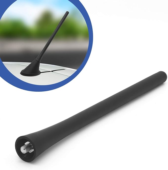 Auto Decorative Antenna Mast / Rod Without Led Black 16Cm Blister Pack Np-28 (China)