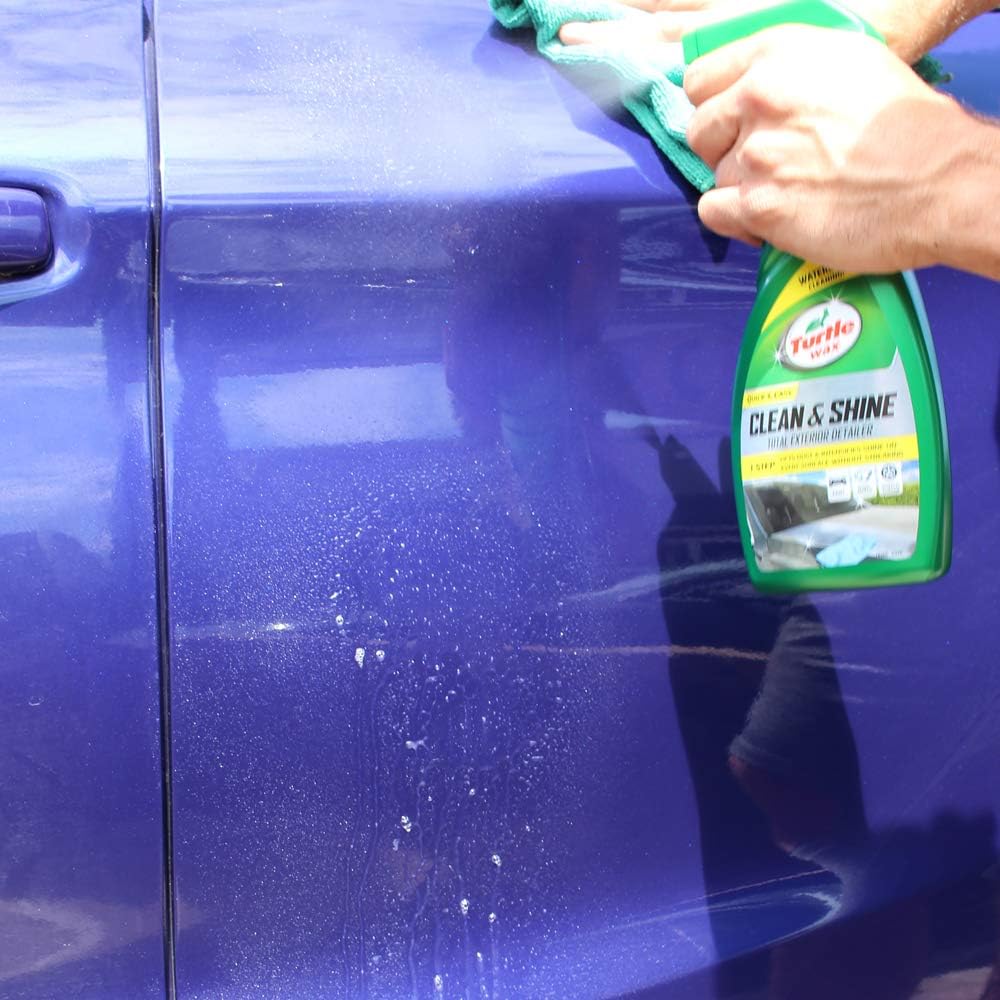 Car Body Polish Turtle Wax Liquid Based Plastic Bottle Pack 709Ml Clean&Shine Total Exterior Detailer 50576 (Usa)
