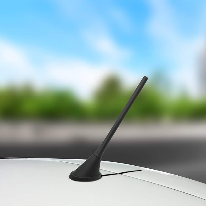 Auto Decorative Antenna Mast / Rod Without Led Black 16Cm Blister Pack Np-28 (China)
