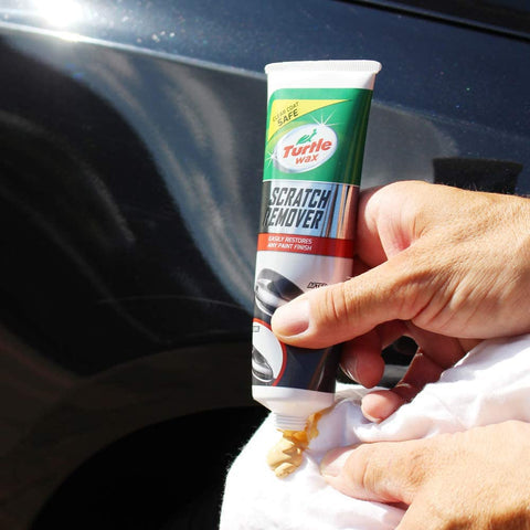 Car Body Paint Scratch Remover Turtle Wax Paste Wax 100Ml Squeeze Tube Packing 52818 (Usa)