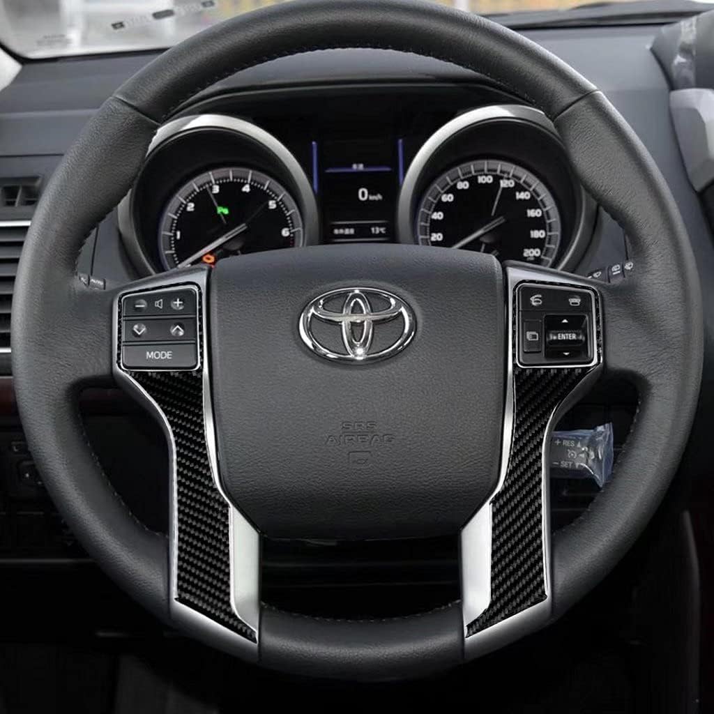 Automotive Oem Type Steering Wheel Oem Type W/Air Bag & Multimedia Switches Toyota Prado Fj-150 2008-2021 Leather Type Material Prado 2018 / L/C 2016-2020 Design Black/Wood Oem Fitting New (China)