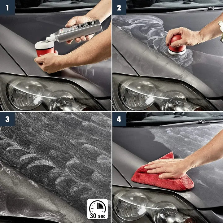 Car Body Polish Sonax Cream Based Plastic Can Pack 500Ml Silver Color 02963000-544 (Japan)