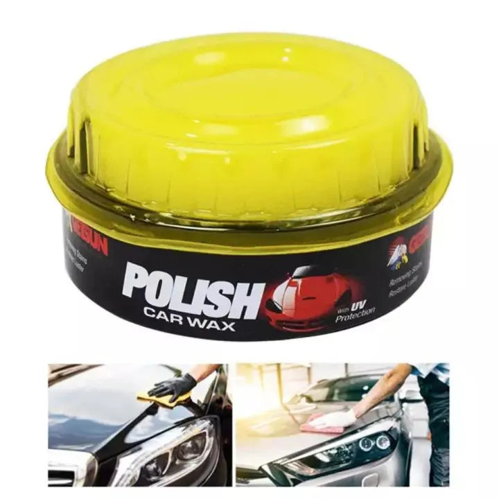 Car Body Polish Getsun Cream Based Tin Can Pack 230G Color Black G-1202B (China)