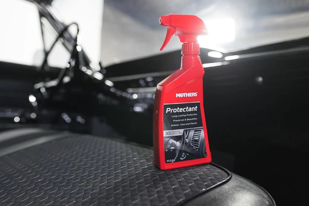 Car Dashboard Polish Mothers Plastic Bottle Pack 473Ml Protectand Rubber/Vinyl/Plastic 5316 (Usa)