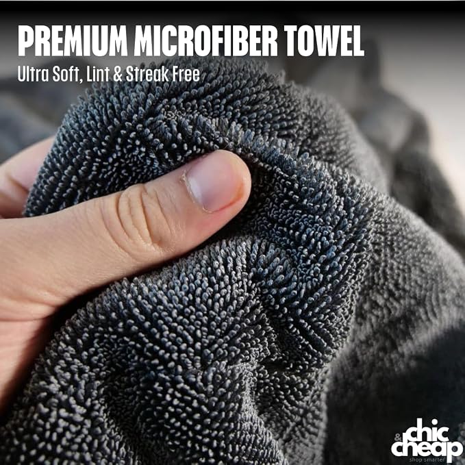 Automotive Washing / Cleaning / Polishing Cloth Microfiber Single Towel Standard Quality 30 X 30Cm Mix Colours 01 Pc/Pack Kia Logo (China)