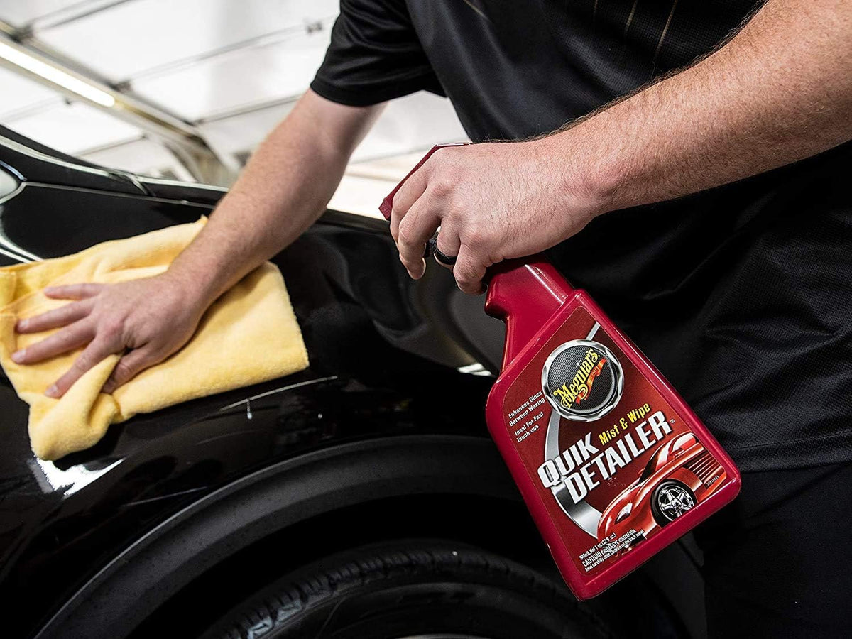 Car Body Polish Meguiars Liquid Based Plastic Bottle Pack 473Ml Quick Mist&Wipe Detailer A3316 (Usa)