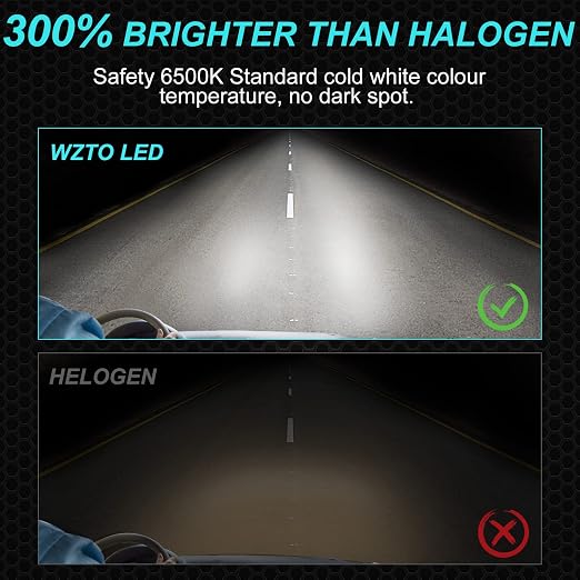 Car Led Head Light Bulbs Tbs Csp H11 Ultra White Colour Box Pack (China) 8000W 6500 Watts