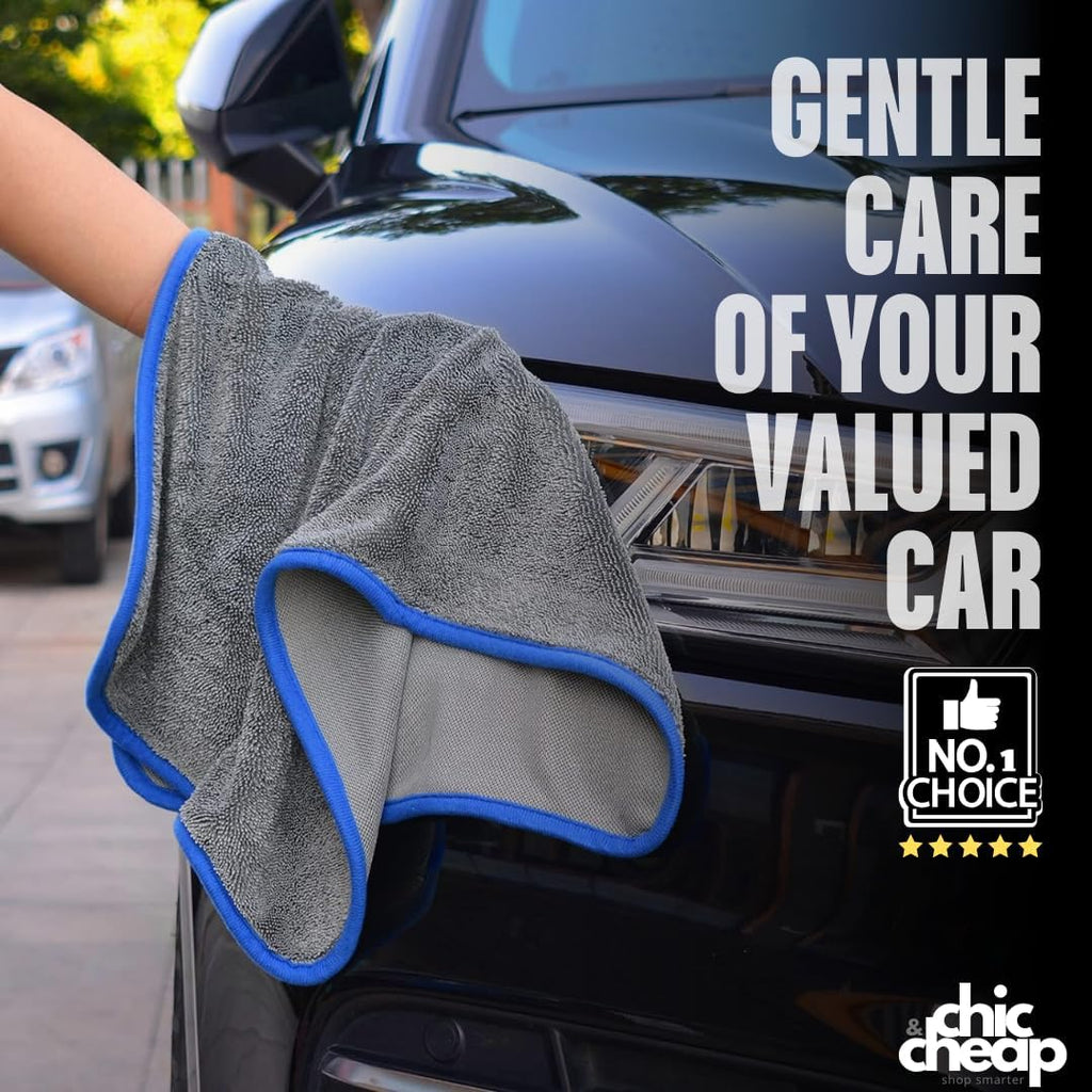 Automotive Washing / Cleaning / Polishing Cloth Microfiber Single Towel Standard Quality 30 X 30Cm Mix Colours 01 Pc/Pack Kia Logo (China)