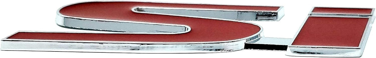 Car Universal Mono Metal Material Si Logo Red 01 Pc/Pack Small Size Poly Bag Pack (China)