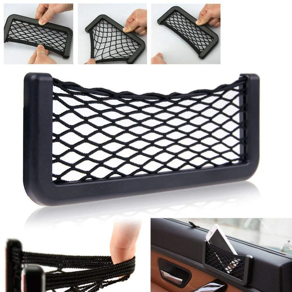 Door / Dashboard Pocket Black Large Size (China) Kms-6888 Net Type Design