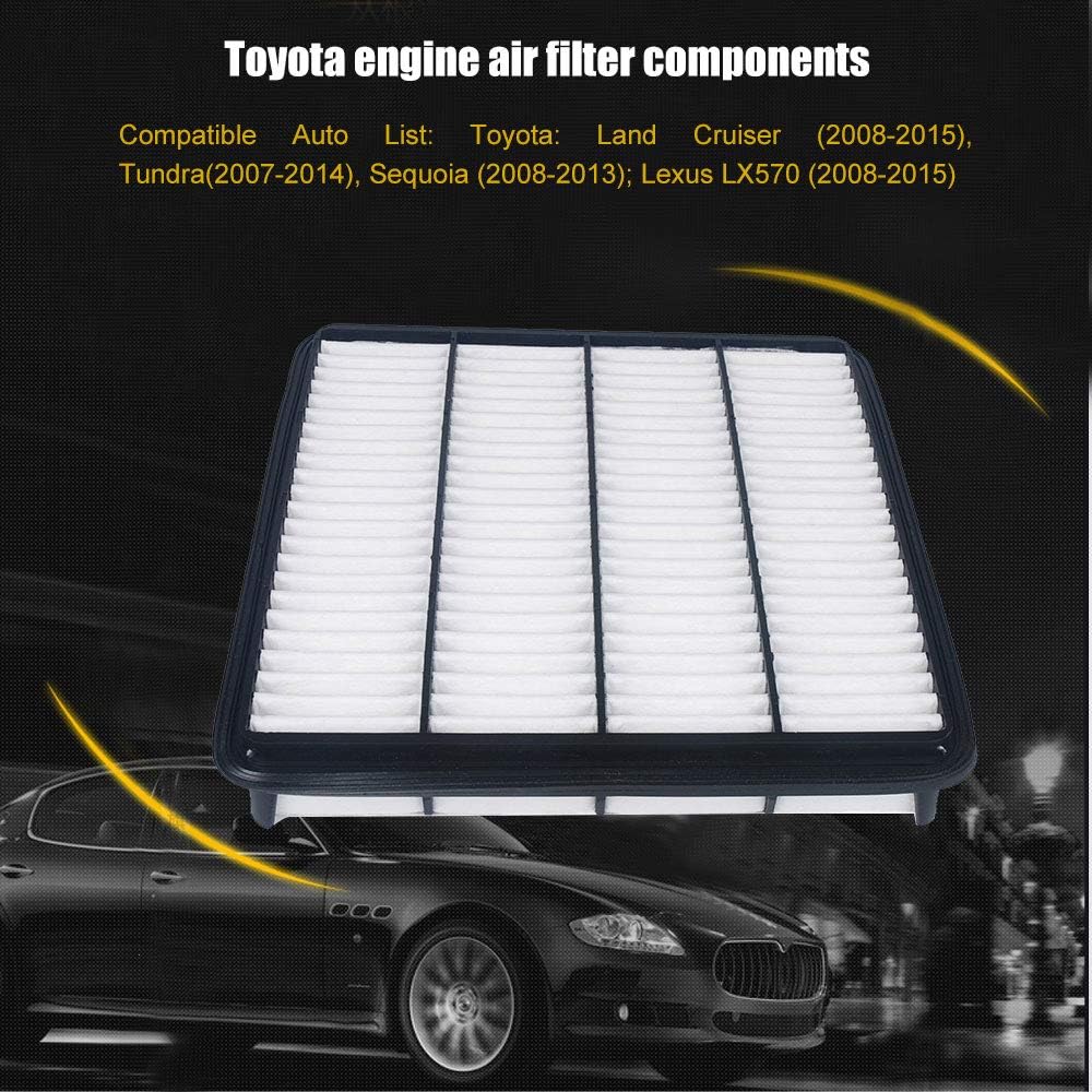 Automotive Engine Air Filters Tgp Genuine Element Type Toyota Landcruiser Fj-200 2008-2021 For Petrol Engine Colour Box Pack 38030 (Japan)