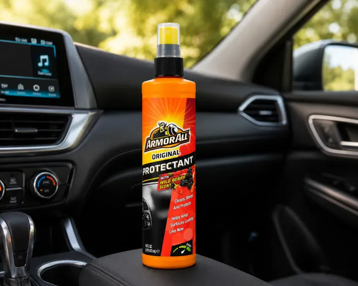 Car Dashboard Polish Armorall Wild Berry Plastic Bottle Pack 295Ml Original Protectant 10302Ab (Uk)
