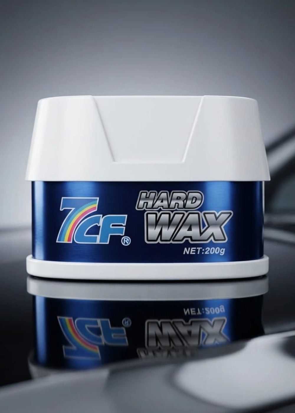 Car Body Polish 7Cf Hard Wax Tin Can Pack 200G Hard Wax (China)