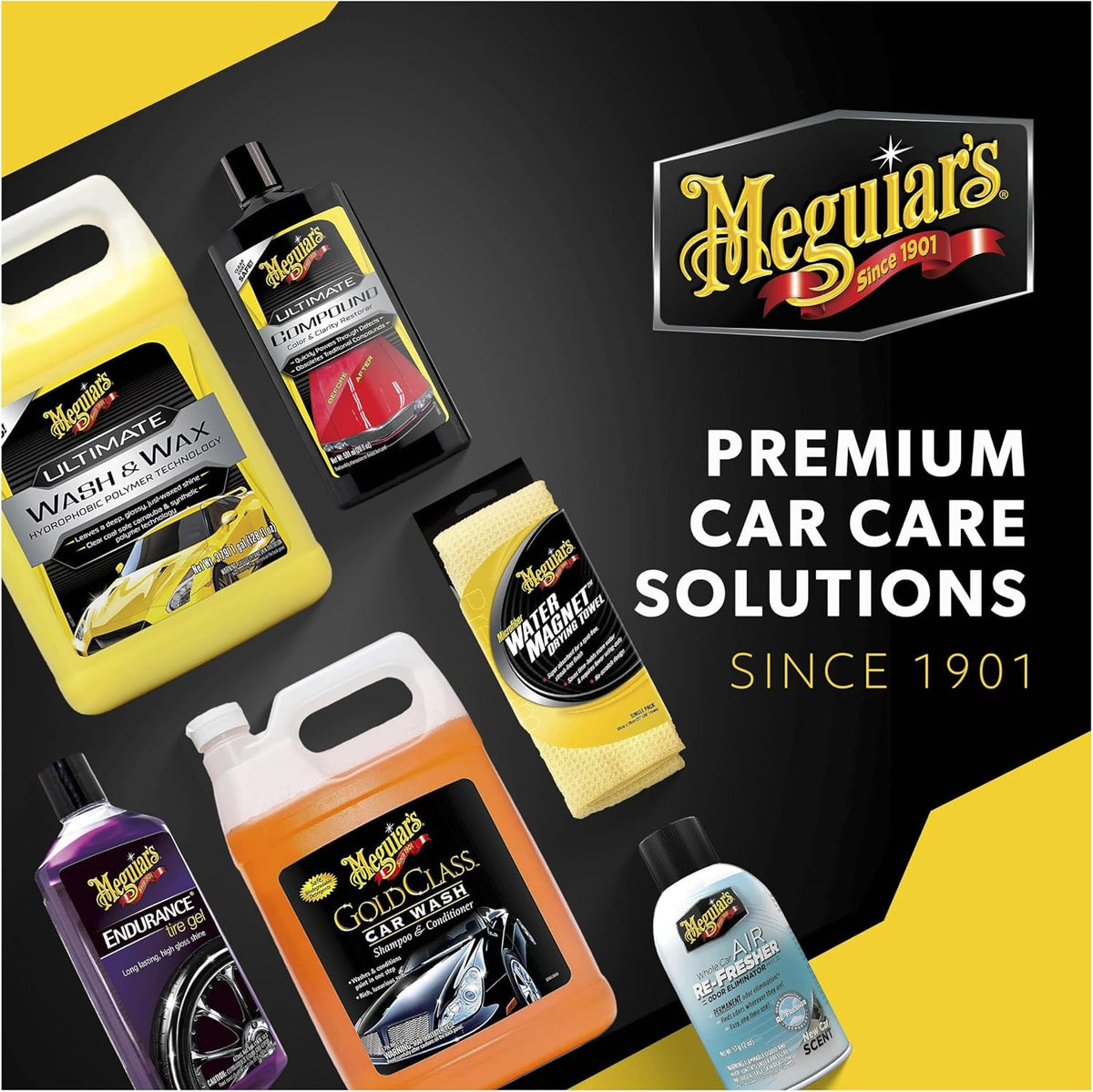Car Body Polish Meguiars Cream Based Plastic Bottle Pack 473Ml Cleaner Wax A1216 (Usa)