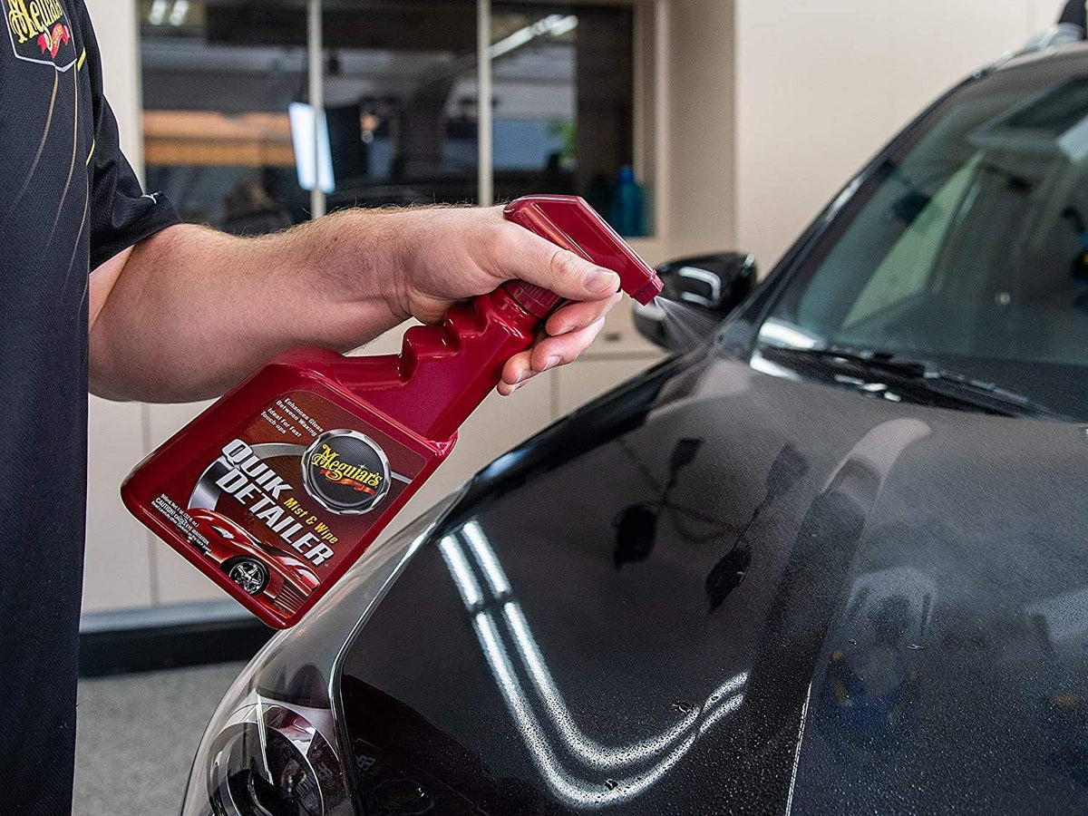 Car Body Polish Meguiars Liquid Based Plastic Bottle Pack 473Ml Quick Mist&Wipe Detailer A3316 (Usa)